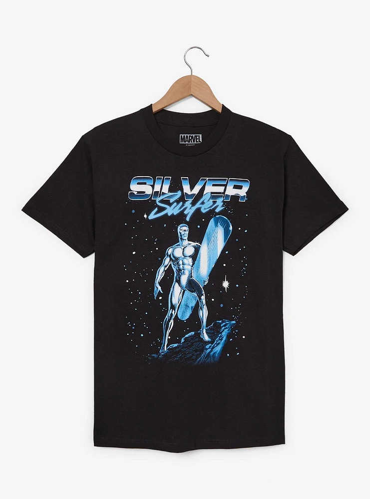 Fantastic Four Marvel Silver Surfer Portrait T-Shirt