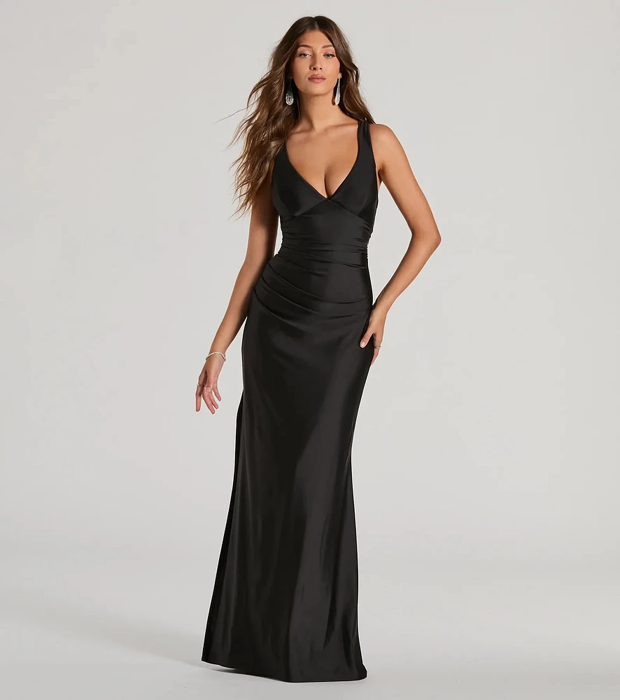 購入者決定済　Back Lace-Up Long Dress Windsor Jianne Formal Lace-Up Back Long Dress | MainPlace Mall