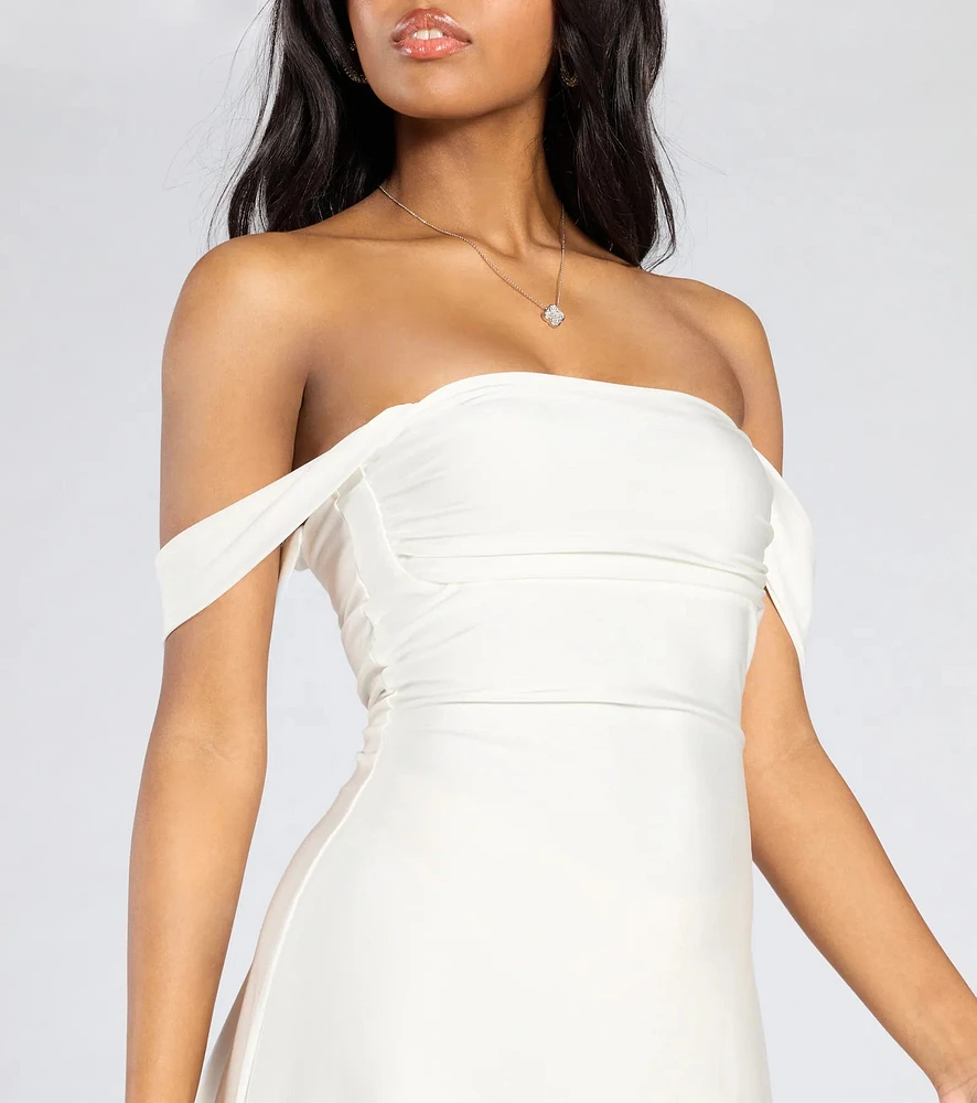 【美品】Deuxieme Classe *off shoulder S/T off shoulder S/T（ニット／セーター）｜MUSE de Deuxieme