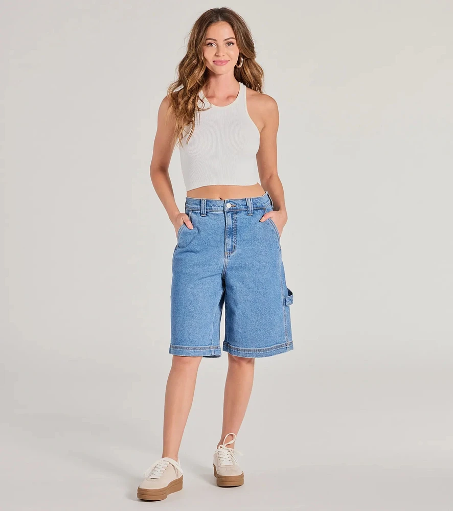14 Best Jorts to Wear This Summer (and How to Style them) 即完