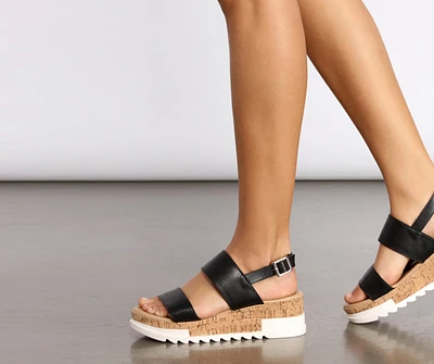 【Michael Kors】Carmen Faux Leather Platform Sandal Michael Kors Carmen Faux Leather Platform Sandal | Arden Fair