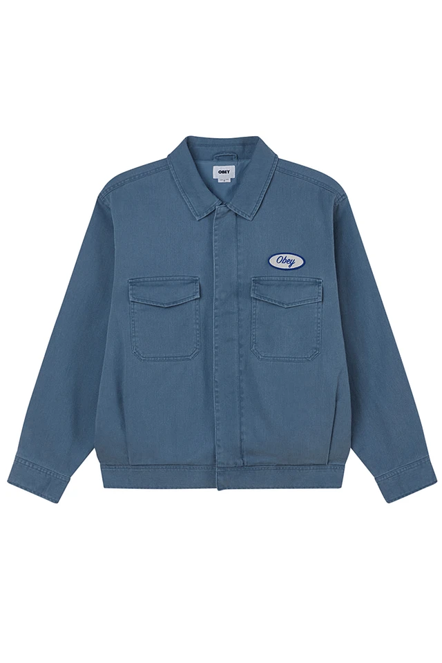 ジャケット・アウター 50s Faded Blue Cotton Twill Work Jacket 50s Faded Blue Cotton Twill Work Jacket - メルカリ