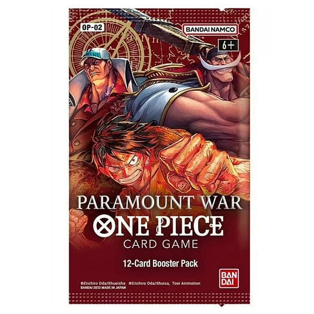 One Piece: Trading Cards Treasure Pack Set (4 Boosters & 1