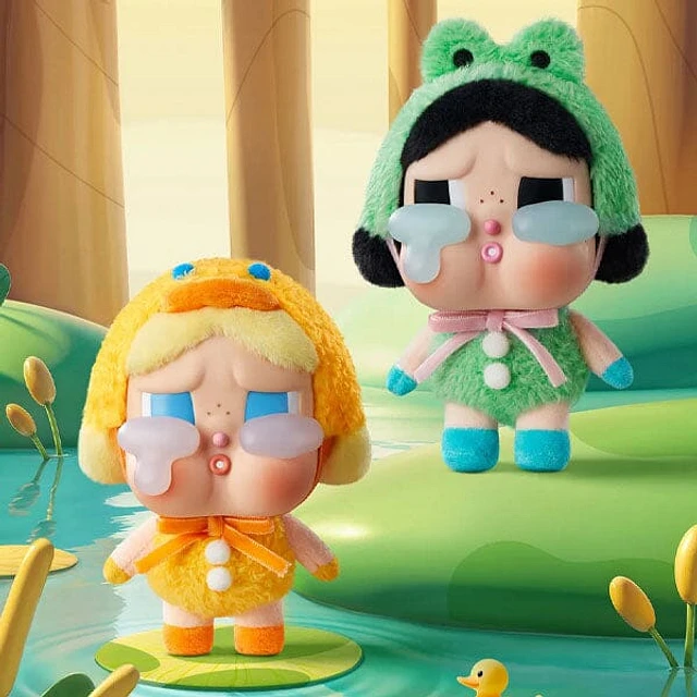 キーホルダー・キーリング Pop Mart Crybaby Crying Again Series Plush Keyring Pop Mart x CRYBABY: Crying Again Series Plush Keychain Blind