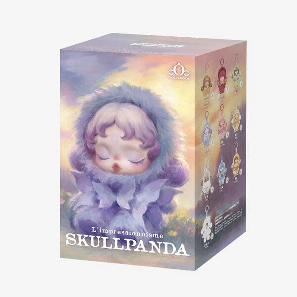 SKULLPANDA L'impressionnisme キーホルダーセット Pop Mart x Skullpanda: L'impressionnisme Series Plush