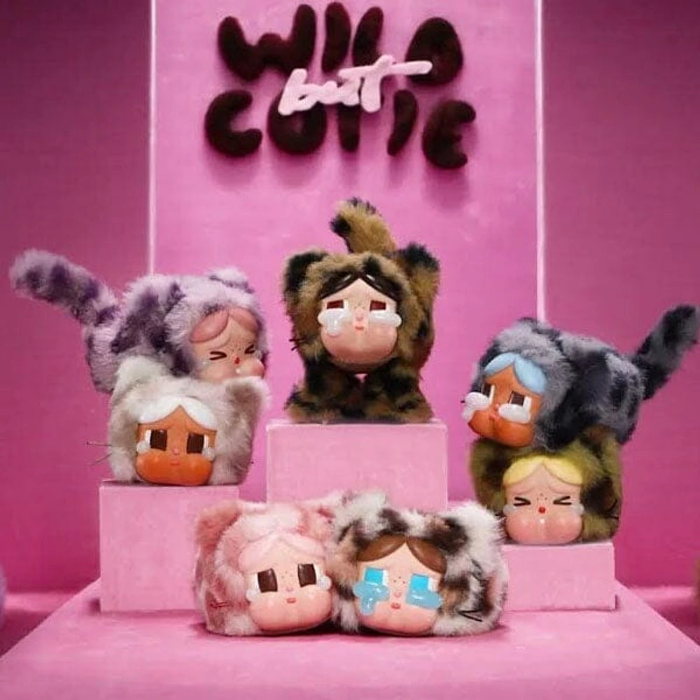 CRYBABY Wild but Cutie シリーズ - 6個セット Crybaby - Wild but Cutie Series - Vinyl Plush Pendant (6