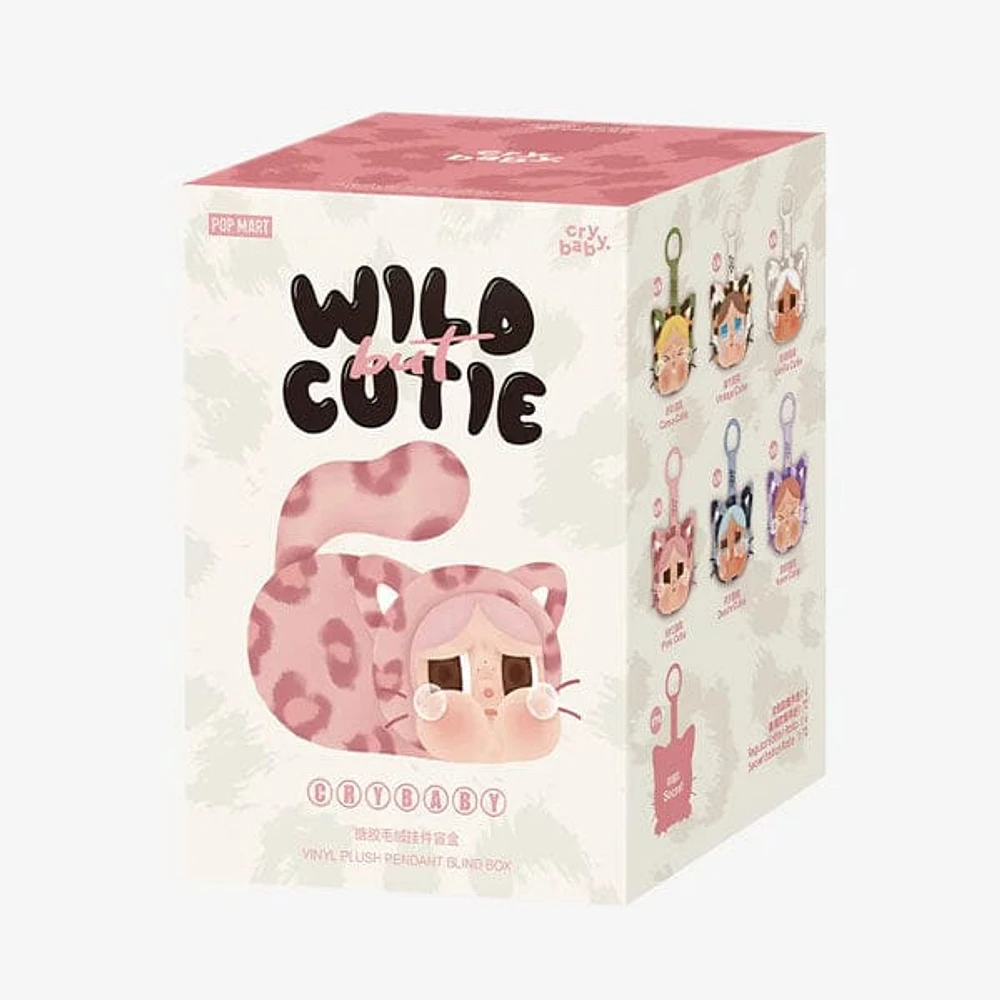 Pop Mart x CRYBABY: Wild But Cutie Series Plush Keychain