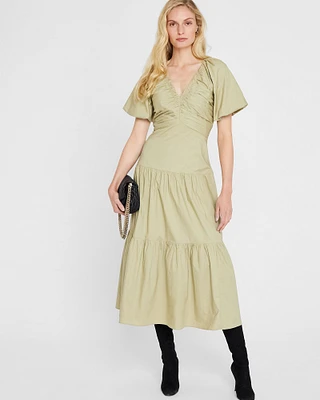 Ted Baker - Women's Arikaa tie-neck maxi organza dress