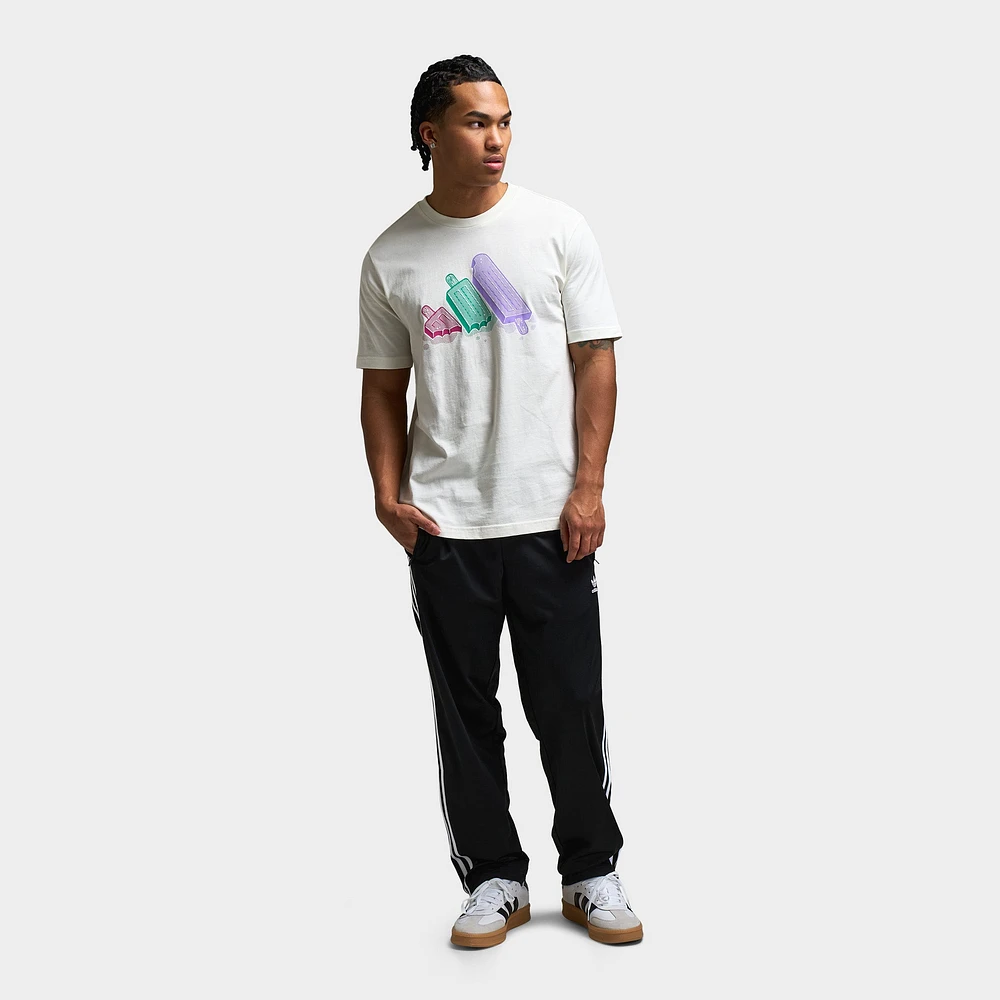 Adidas Lounge Ice Graphic T-Shirt / White | Scarborough Town