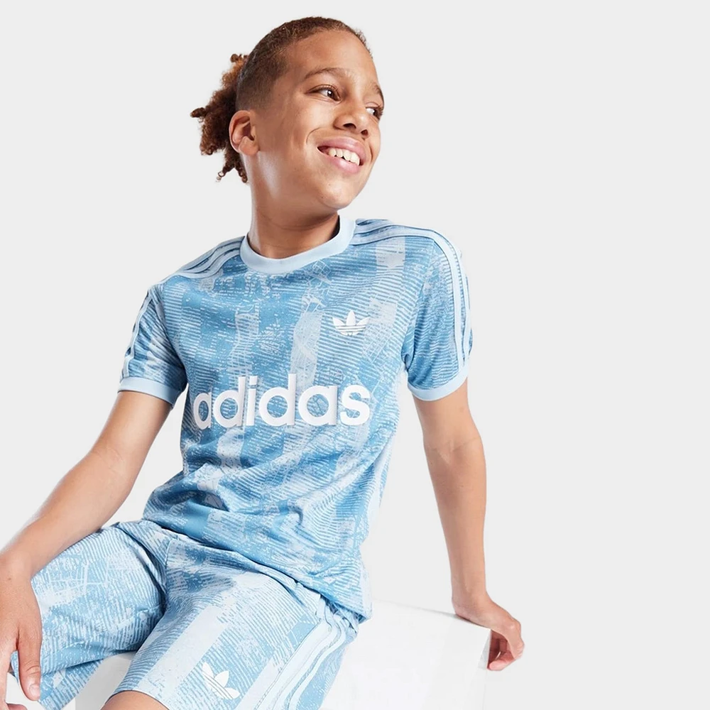 Adidas Juniors' Tee Multicolor / Clear Sky | Scarborough