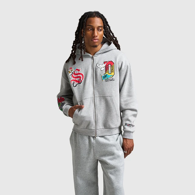 Supply & Demand Cayman Full Zip Hoodie / Grey at Bramalea City