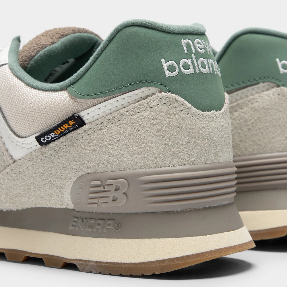 ☆ユニセックス☆New Balance 574 Calcium with New Spruce New Balance Lifestyle 574 Calcium, Green, & New Spruce Shoes