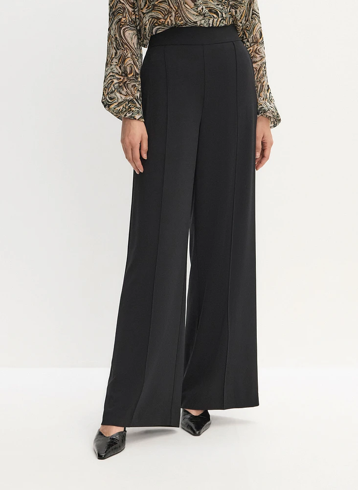 6030332-1267 Wide Leg Pintuck Pants | Hillcrest Mall