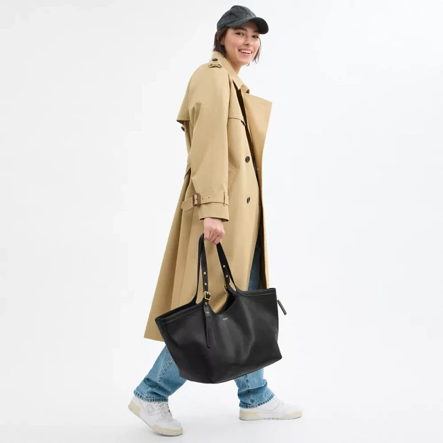 トートバッグ Coach Gramercy Tote Bag - Coach - Leather - Black COACH Gramercy Leather Tote | Bloomingdale's