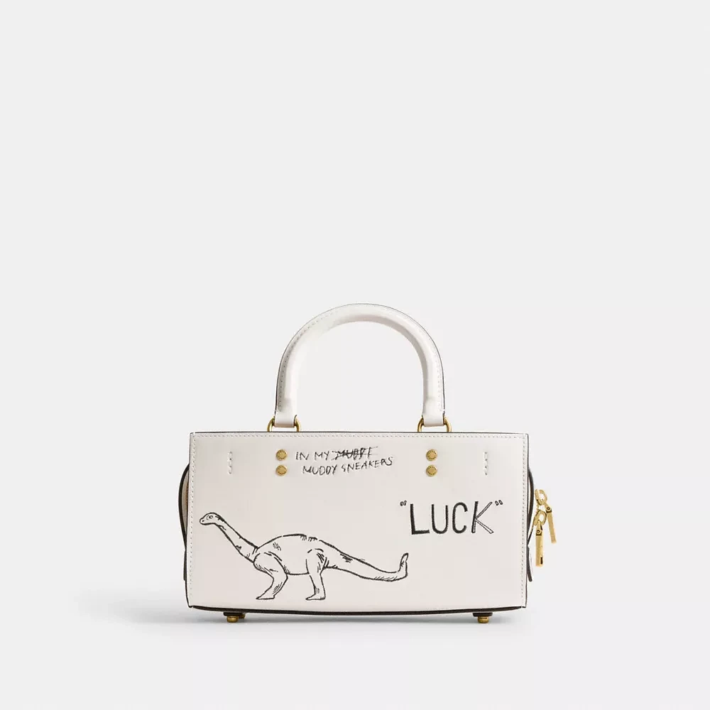 coach Rogue Bag 26 With Sketch Print CAN07