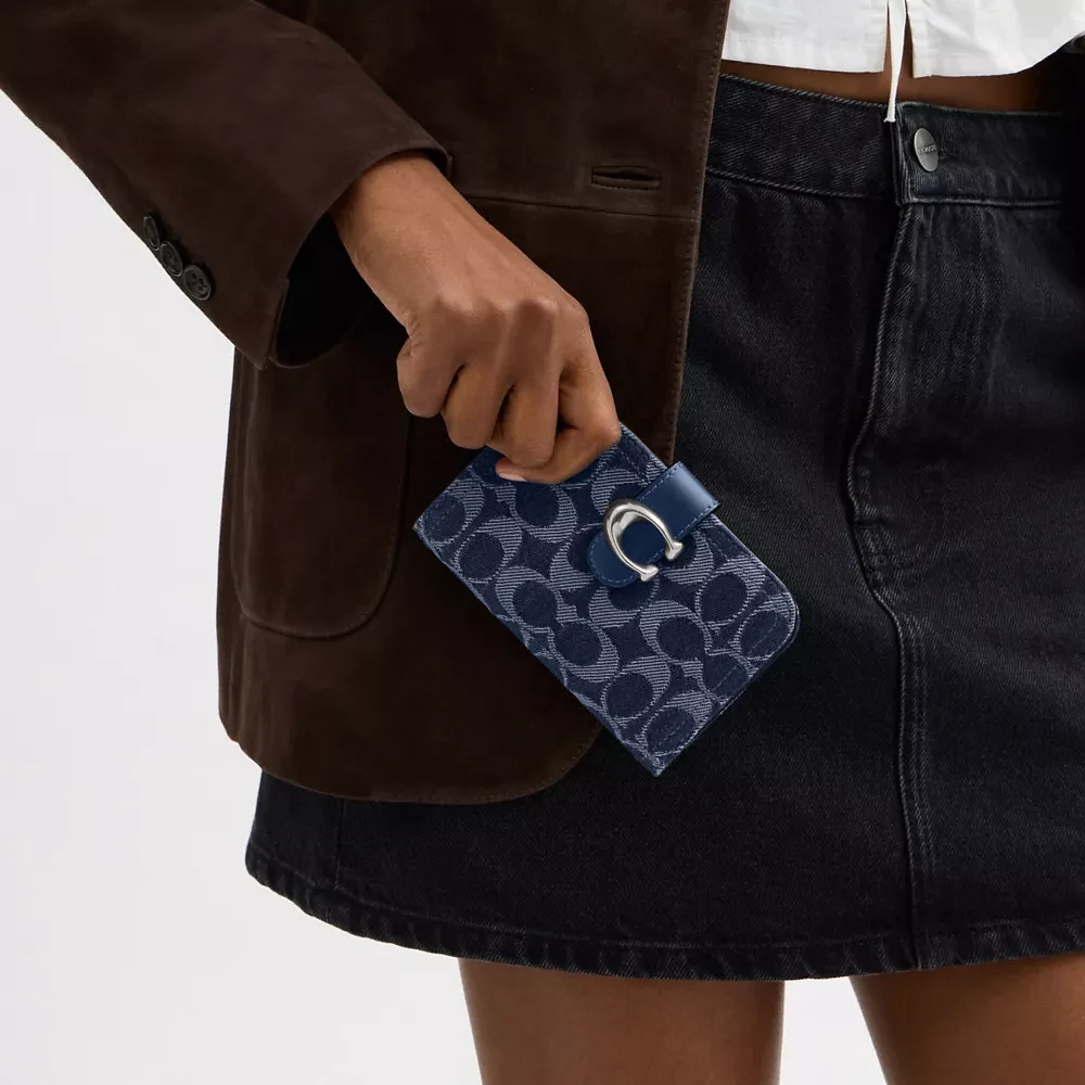 ★Coach★ Tabby Wallet in Signature Denim CAN59 LHRHY COACH® | Tabby Wallet