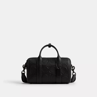 Coach Gotham Duffle Bag 45 With Horse And Carriage Print