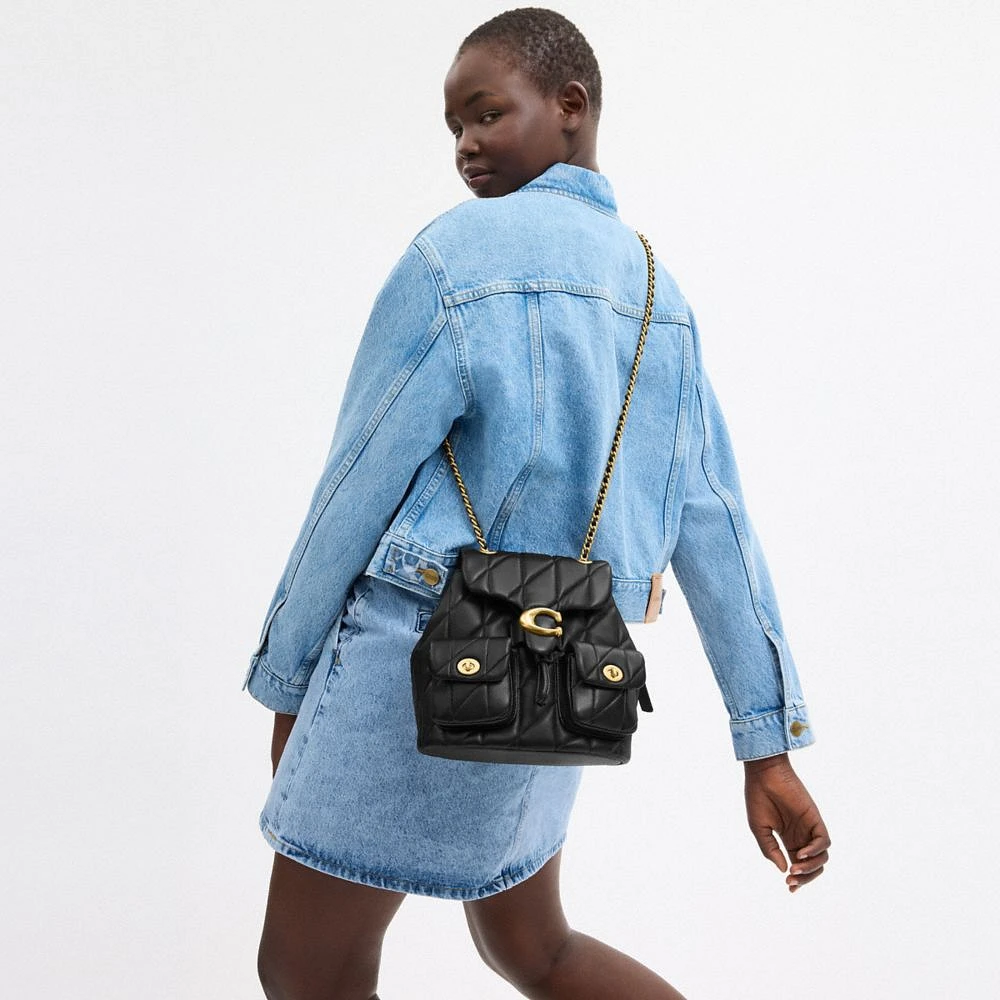 【Coach】Tabby Backpack With Quilting ◆国内発送◆ Tabby Backpack With Quilting