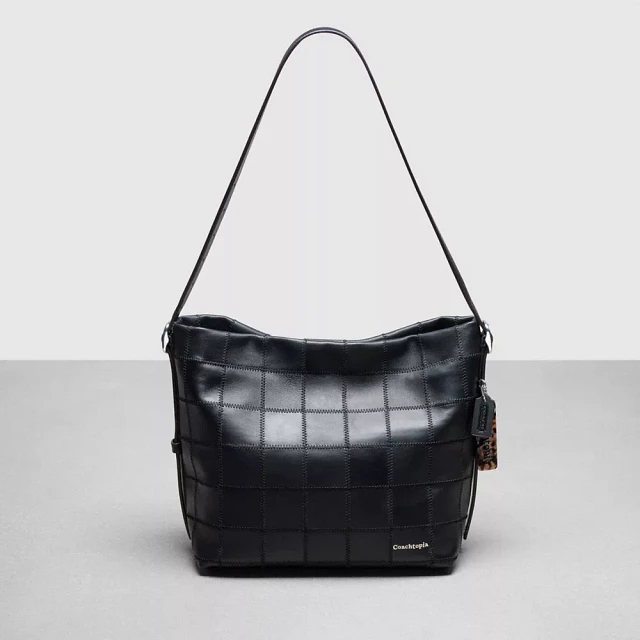 COACH® Alter/Ego Hobo Bag In Checkerboard Upcrafted Leather