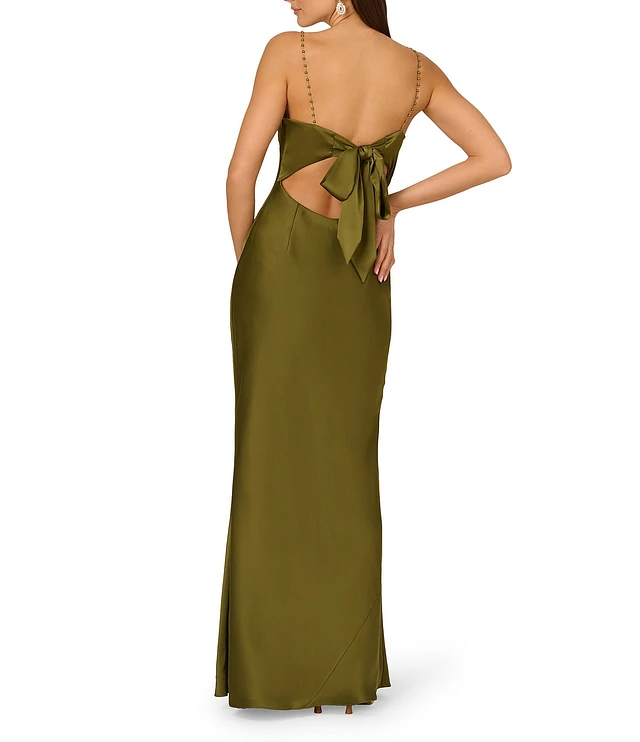 Adrianna Papell Women's 3D Embellished Blouson Gown | The