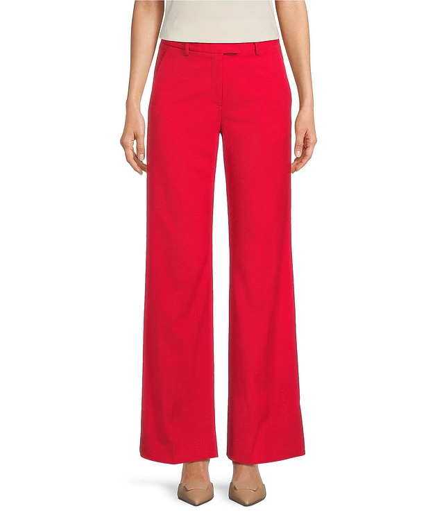 ★2025SS新作★LUV IS TRUE★[MARIE] STRING WIDE PANTS THE LOW-WAIST WIDE LEG PANT in SAND STRIPED LINEN – Lisa