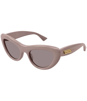 サングラス BOTTEGA VENETA Woman Sunglasses Multicolor BV1241S 005 Bottega Veneta Bv1241s Multicolor Female Cat-Eye Sunglasses
