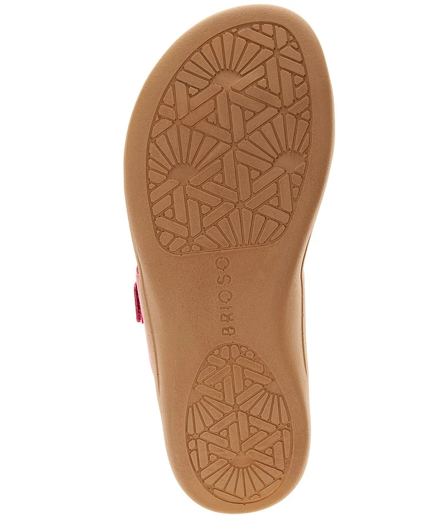 Brioso Cabrini Leather Flower Sandals | Liberty Center