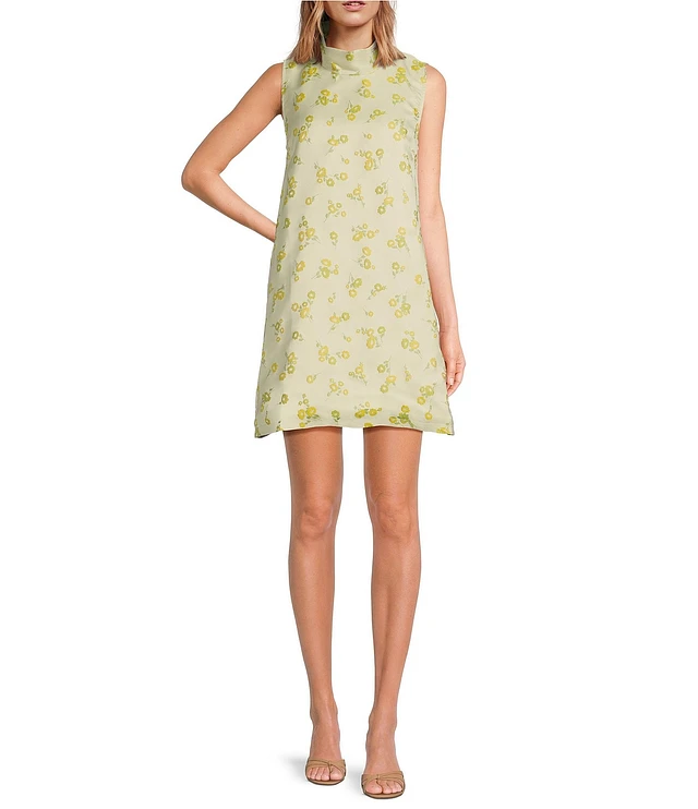 トップス SLY SHIRRING MOCK NECK DRESS SLY SHIRRING MOCK NECK DRESS