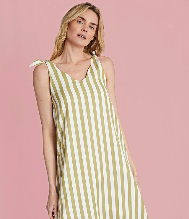 スカート y's stripe shoulder strap dress 20221108-ae9a92d1f48d3ee2-
