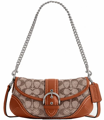バッグ COACH SOHO shoulderbag signature Archive Coach 6362 Beige Signature C Soho Shoulder Bag – Rediscover