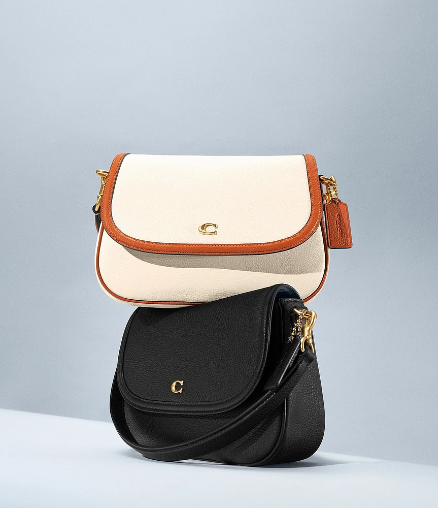 COACH Legacy Small Pebbled Leather Shoulder Bag | Liberty Center