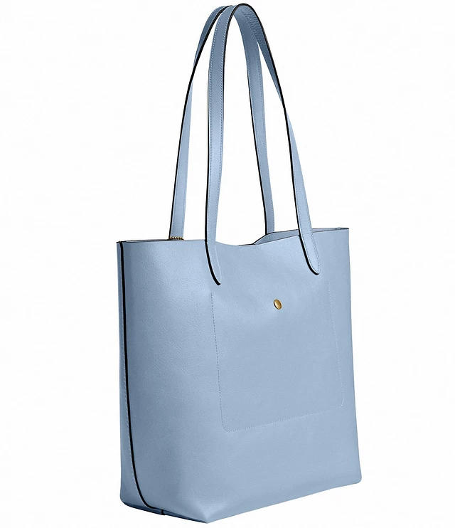 COACH Glazed Leather North 32 Tote Bag | The Shops at Willow