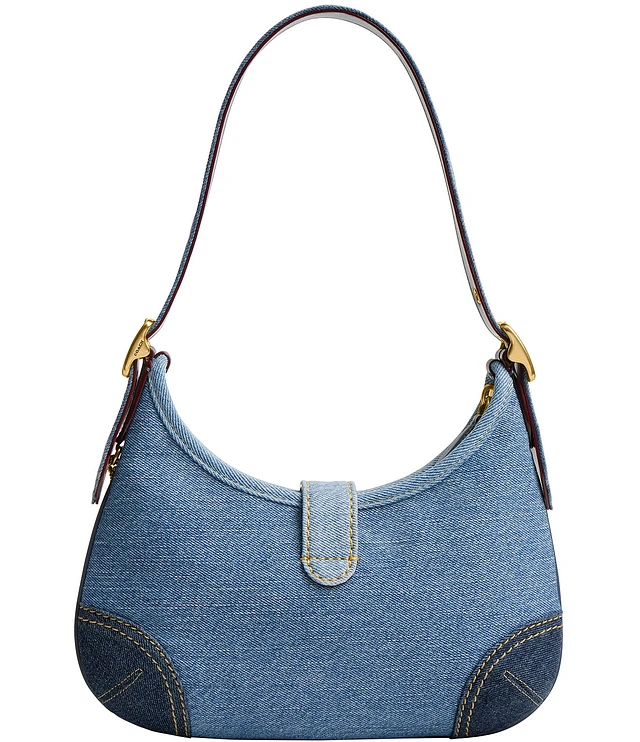 2WAY【COACH】Swinger20 In Signature Denim Shoulder Bag COACH Swinger 20 Mini Signature Denim Shoulder Bag