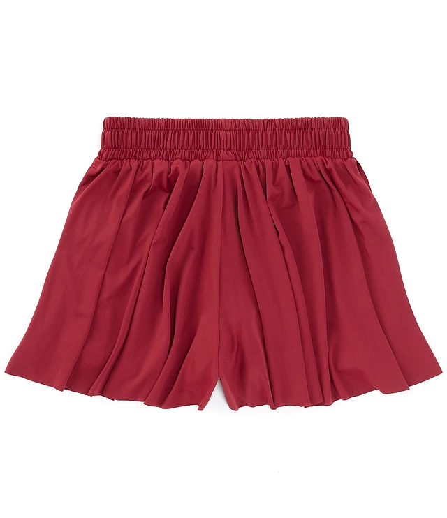 GB Big Girls 7-16 Ruffle Hem Denim Shorts at Hamilton Place