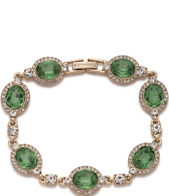 GIVENCHY ★【ブレスレット】Givenchy Gold Flex Crystal Line Givenchy Gold Tone Crystal Tennis Flex Line Bracelet | Dillard's
