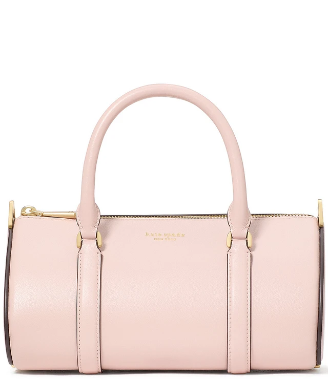 【Kate Spade New York】Spade Icon Small Barrel Bag kate spade new york Spade Icon Small Leather Barrel Bag - Macy's
