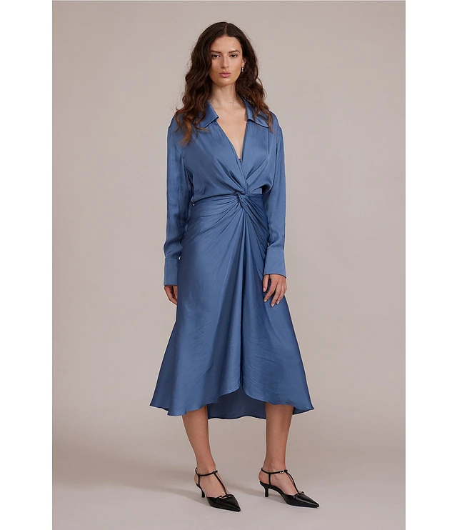 Lululemon athletica Nulu Twist-Front Midi Dress | Women's