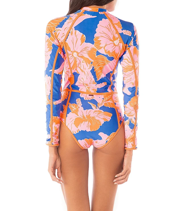 Maaji Cardi Magnolia Mirage Reversible Surf One Piece Swimsuit at