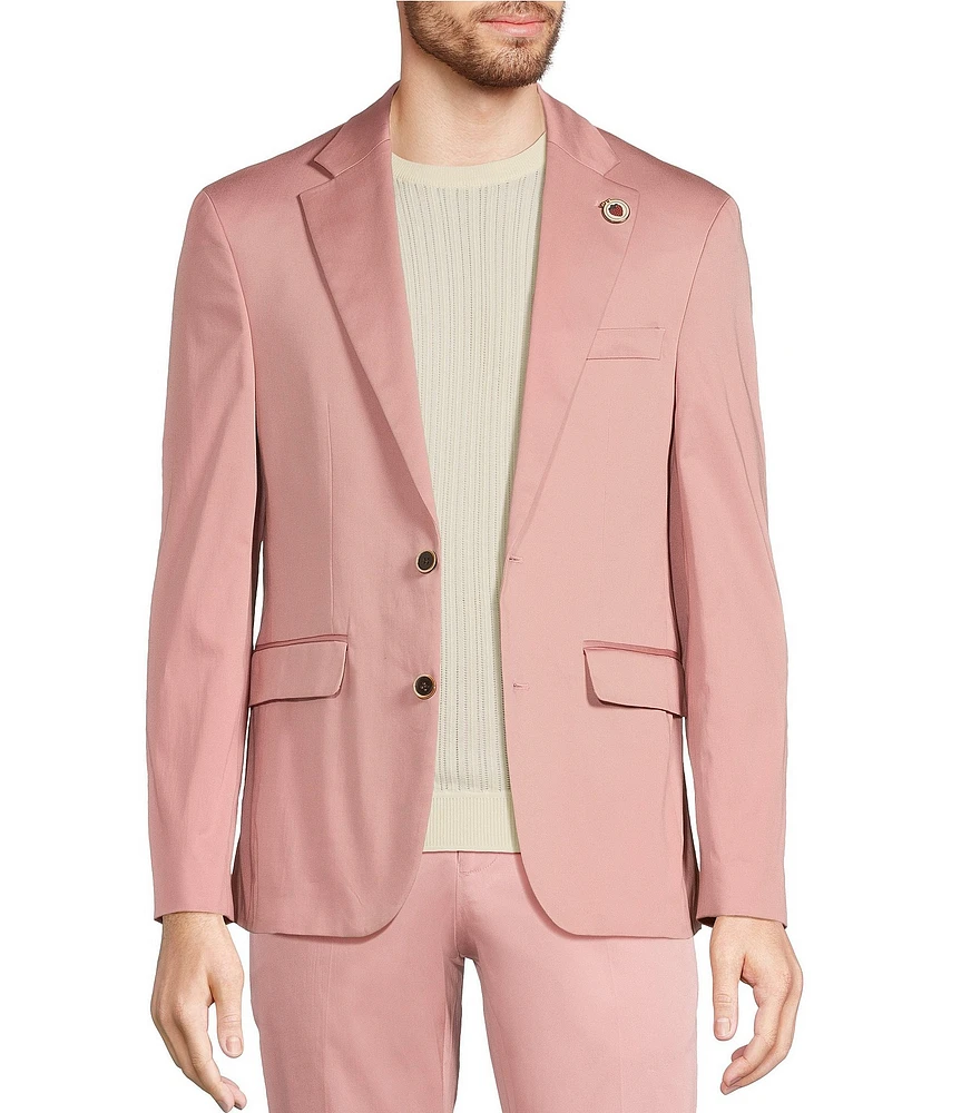 Murano From The Garden Collection Slim Fit Sateen Suit