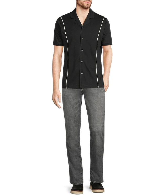 Murano Liquid Luxury Slim Fit Textured Coatfront Short