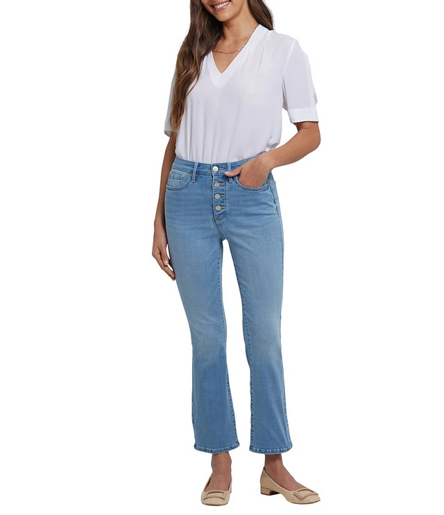 NYDJ Billie Mini Bootcut Released Hem Jeans at Hamilton