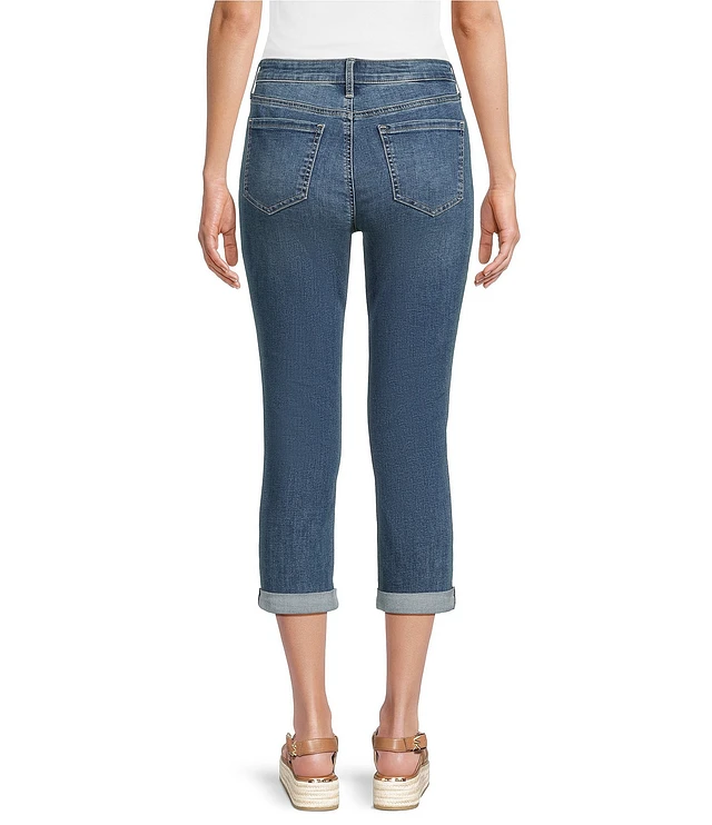 NYDJ Chloe Lift Tuck® Technology Rolled Cuff Capri Jeans at