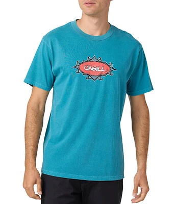 Michael Kors New Flagship Logo Short Sleeve T-Shirt | The