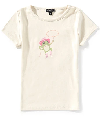 Hot Topic Monchhichi Strawberry Girls Ringer Baby T-Shirt