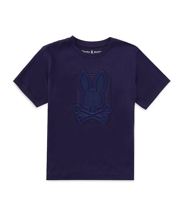 Psycho Bunny Little Boys Short Sleeve Berni Embroidered