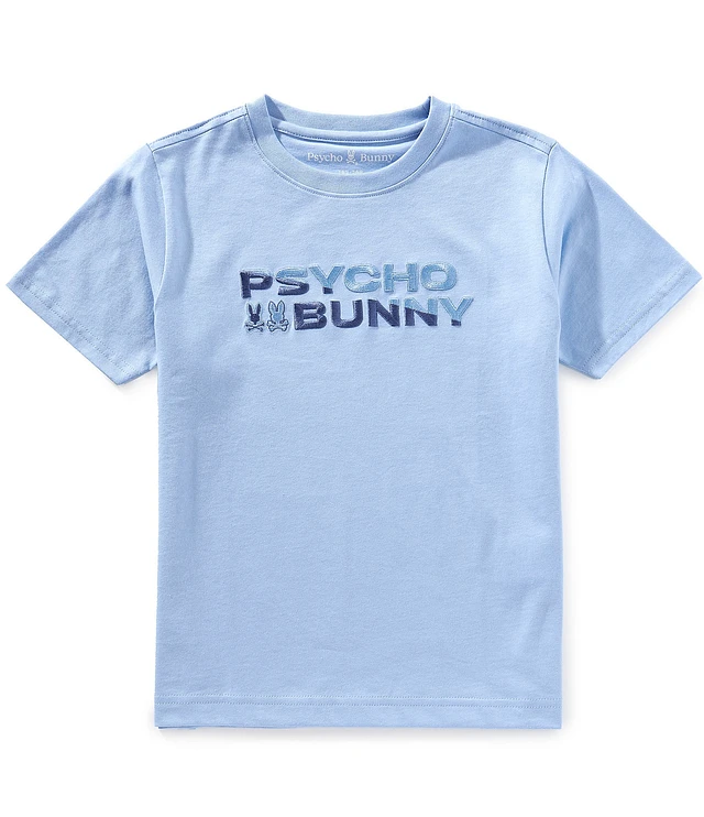 【CPGN STUDIO】24SS★ Heart Bunny Embroidered Short Sleeve T Psycho Bunny Longbridge Embroidered Logo Short Sleeve