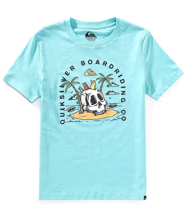 [COSYHARU公式]lettering brush drawing short sleeve T-shirt Quiksilver Short Sleeve Fast Is Fast Graphic T-Shirt | The