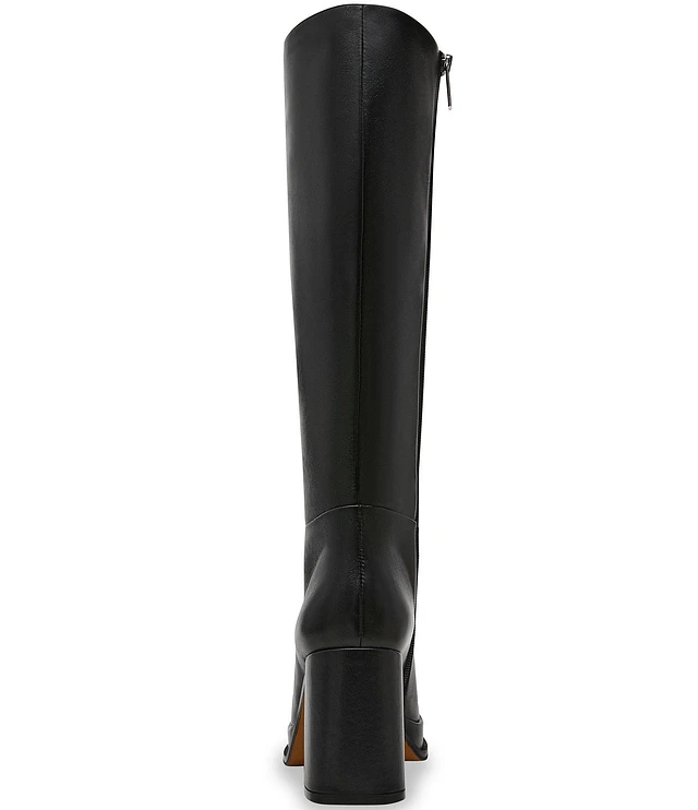 Steve Madden Mystery Leather Block Heel Platform Boots | The