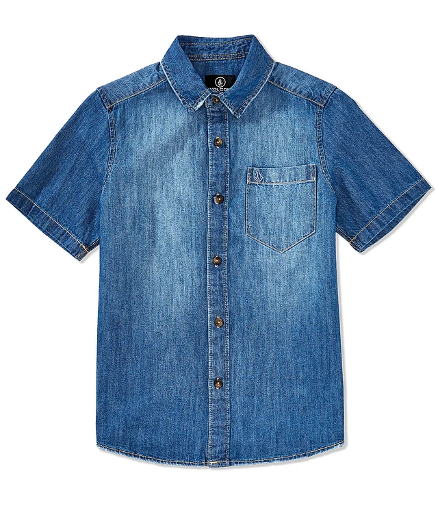 RVCA Big Boys 8-20 Short Sleeve All Logo T-Shirt | The Shops