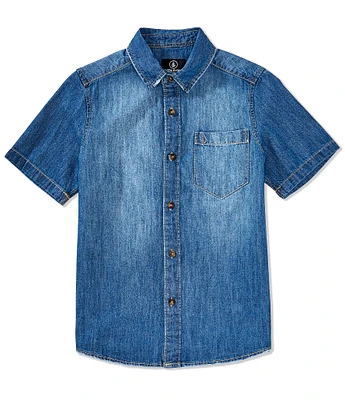 ★OAMC★ Oversized GEO short sleeve shirt Celeste 23E28OAU40 OAMC 【新品未使用】GEO SHORT SLEEVE SHIRT - メルカリ